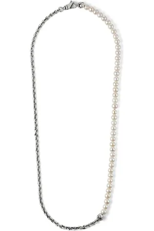 EMANUELE BICOCCHI Collar de cadena Half Pearl