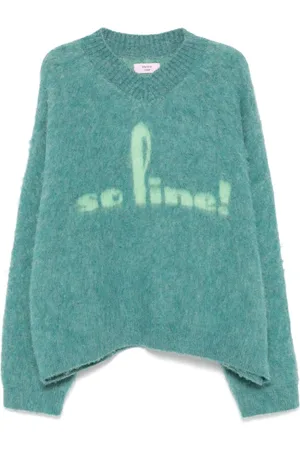 MARTINE ROSE Jersey con cuello en V