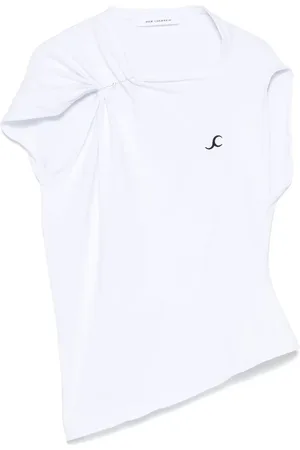 Jade Cropper Top con logo bordado