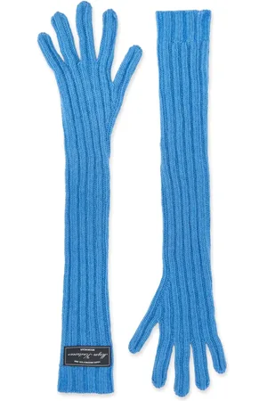 Msgm Guantes con parche del logo