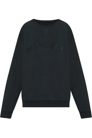 Maison Margiela Sudadera con logo bordado