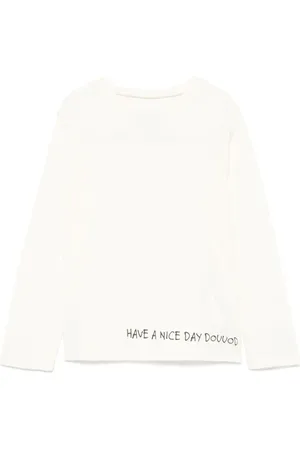 DOUUOD KIDS Camiseta con logo estampado
