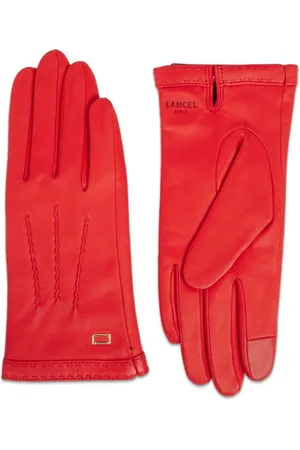 LANCEL Guantes con costuras