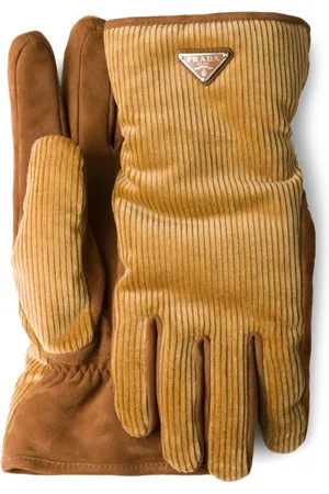 Prada Guantes de pana