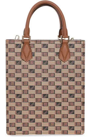 MOREAU Bolso shopper con monograma estampado