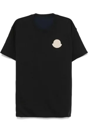 Moncler Camiseta reversible con parche del logo