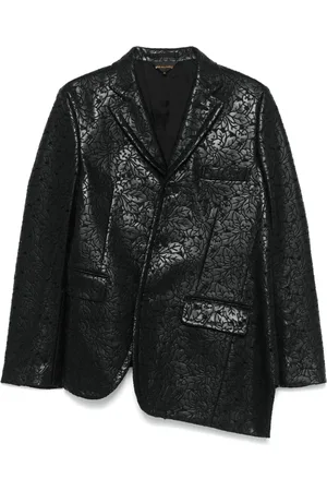 Comme des Garçons Blazer asimétrico con relieve