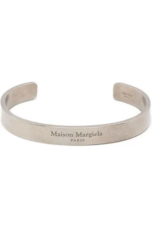 Maison Margiela Brazalete con logo grabado
