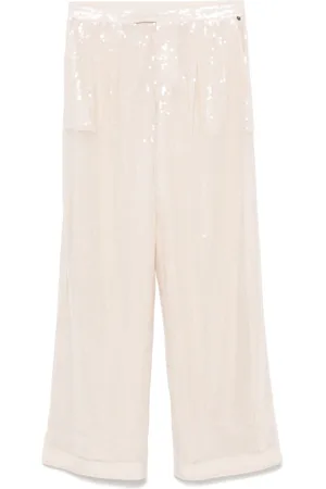 HUGO BOSS Pantalones rectos con lentejuelas