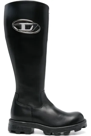 Diesel Botas con logo Oval D