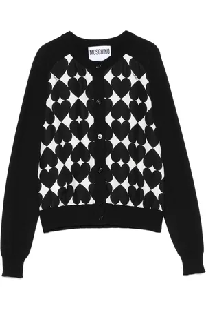 Moschino Cárdigan con corazón estampado
