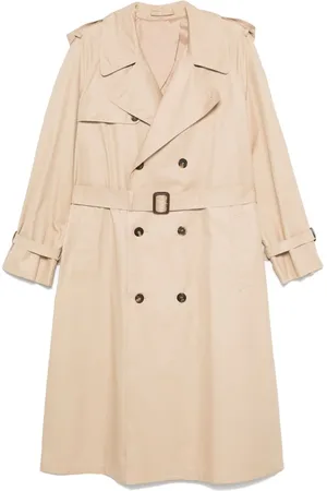WARDROBE.NYC Gabardina con diseño cruzado