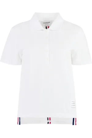 Thom Browne Polo de manga corta holgado
