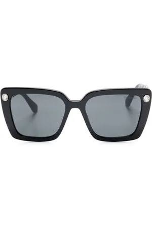 Swarovski Gafas de sol con detalles de cristal
