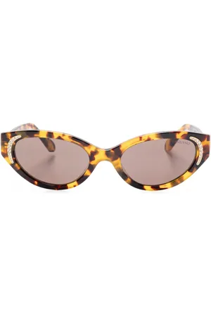 Swarovski Gafas de sol con efecto de carey