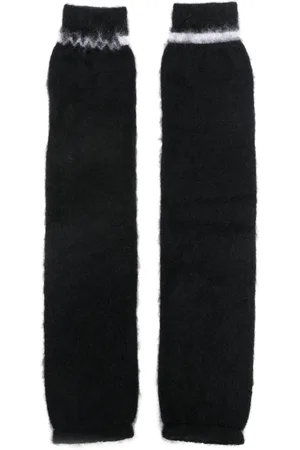 Marni Guantes con detalle de rayas