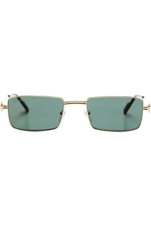 Cartier Gafas de sol con montura rectangular