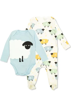Stella McCartney Conjunto de pelele y body estampado