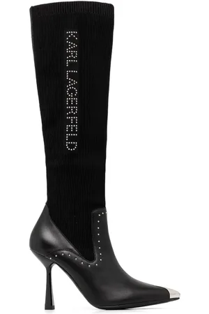 Karl Lagerfeld Botas Pandara con tacón de 100 mm