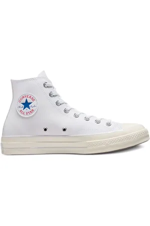 Converse Zapatillas Chuck 70 Leather Hi White
