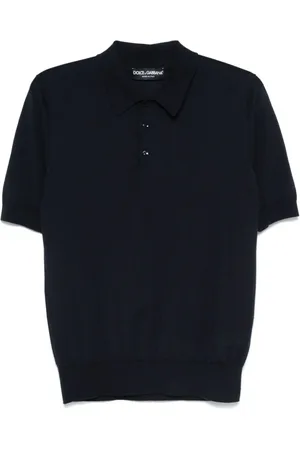 Dolce & Gabbana Polo de punto fino