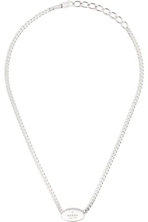Gucci Collar Trademark en plata de ley