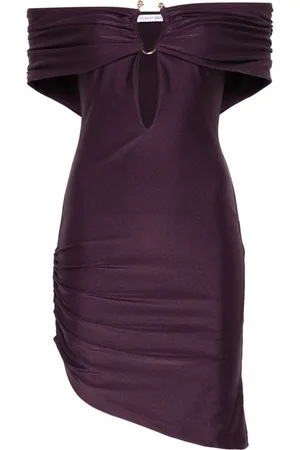 AMEN Vestido corto con detalle de piercing