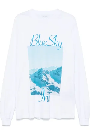 BLUE SKY INN Camiseta con fotografía estampada