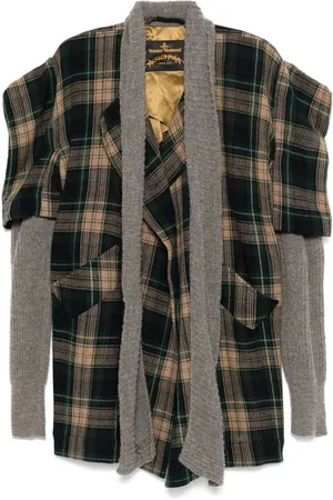 Vivienne Westwood Chaqueta a cuadros tartán 2017-2018