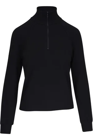 Majestic Sudadera con cremallera en el cuello