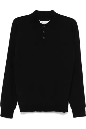 Maison Margiela Polo de punto fino