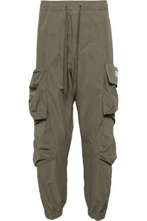 Musium Div. Pantalones cargo con parche del logo