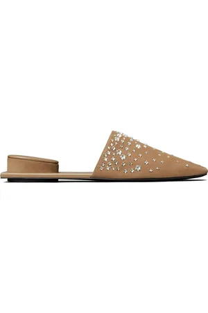 Tory Burch Mules Pierced Crystal