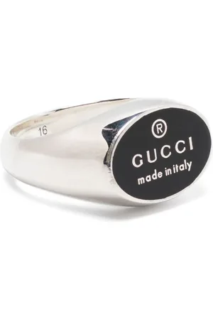 Gucci Anillo Trademark en plata de ley