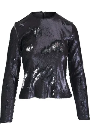 AKRIS Top con lentejuelas