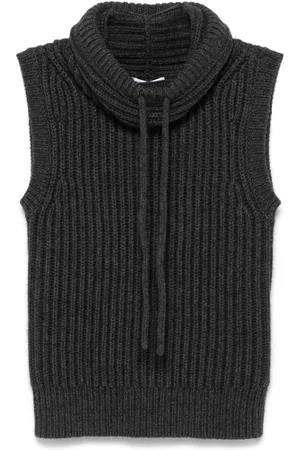 Michael Kors Top con cuello alzado