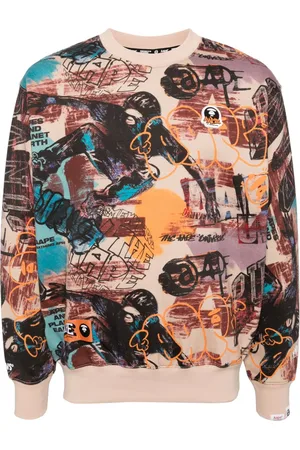 A Bathing Ape Sudadera con capucha y logo