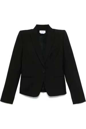 Alexander McQueen Blazer con charm del logo