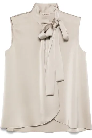 BLANCA Top con escote en V