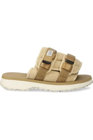 SUICOKE Sandalias planas con cierre autoadherente