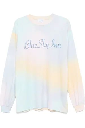 BLUE SKY INN Camiseta con motivo tie-dye