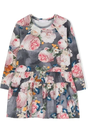 MONNALISA Vestido con estampado floral