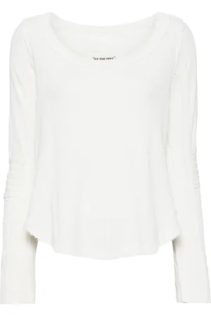 Free People Jersey con puños de cable
