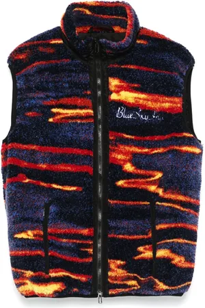 BLUE SKY INN Chaleco con estampado Sunset Sea