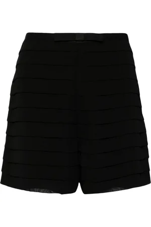 Edward Achour Paris Pantalones cortos con detalle de lazo