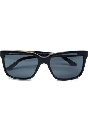 VERSACE Gafas de sol con montura rectangular