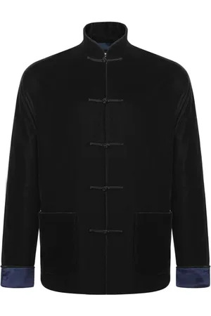 SHANGHAI TANG Chaqueta con motivo de dragón en jacquard