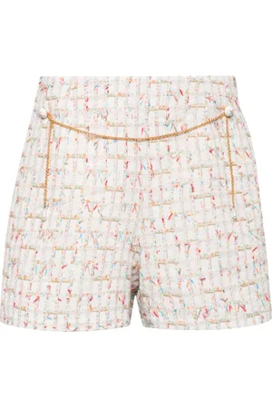 Edward Achour Paris Pantalones cortos de vestir con cadena