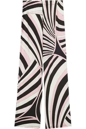 Puccini Pantalones rectos con estampado Iride