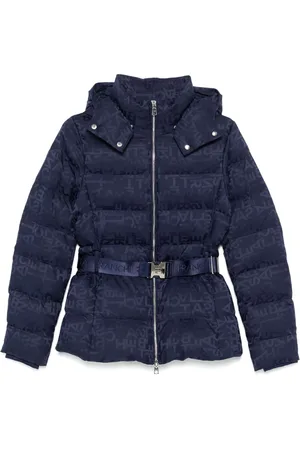 Elisabetta Franchi Chaqueta con logo en jacquard